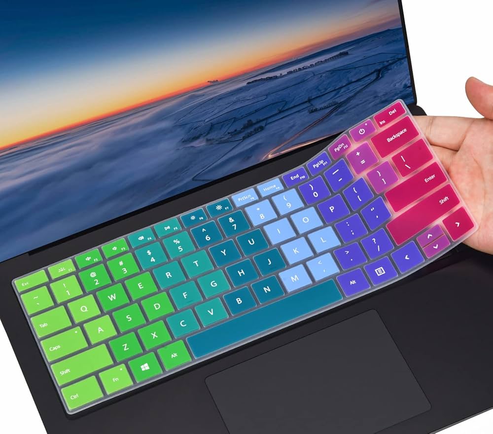 Amazon.com: Colorful Keyboard Cover for 2023-2019 Microsoft